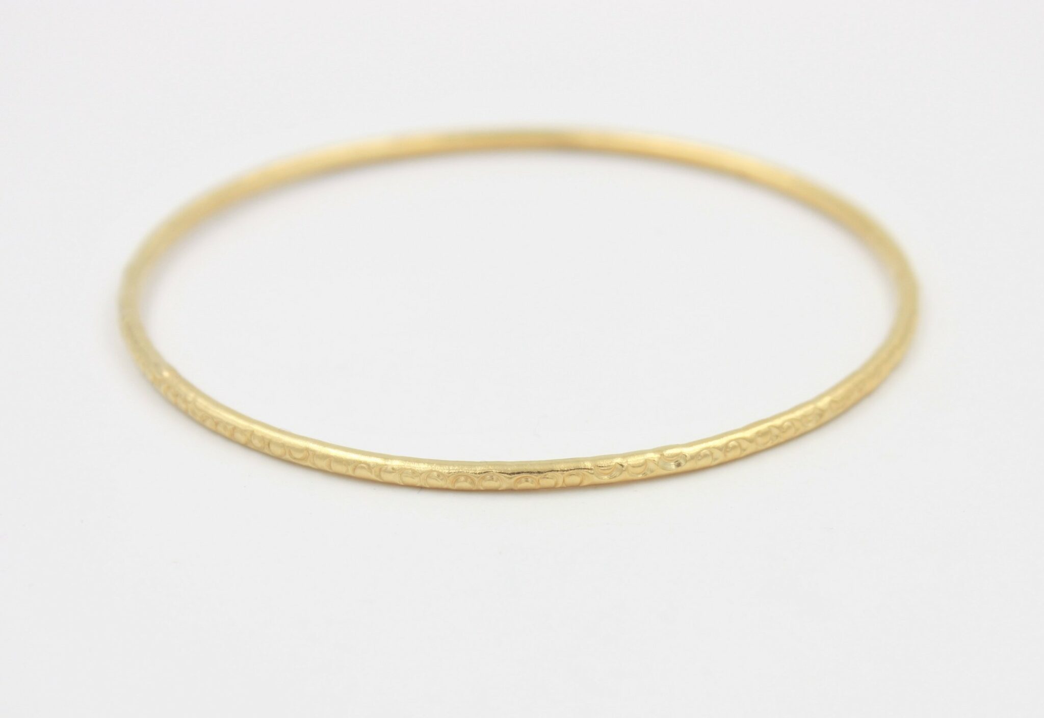 BRACELET ANCIEN ARTISANAL jonc ancien laiton martelé bijou fantaisie