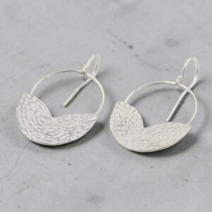 Boucles d'oreilles feuille - Collection les Imprimés